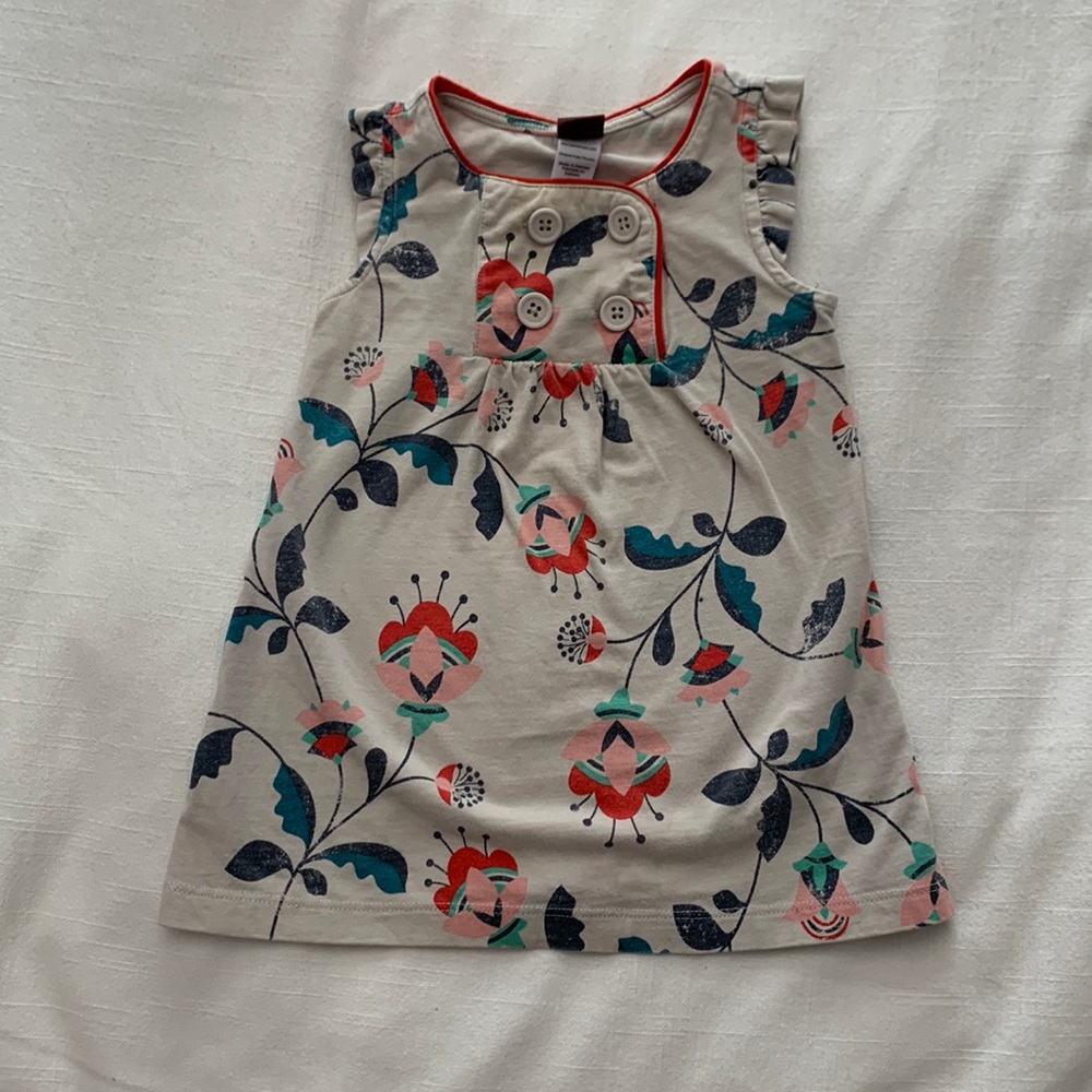 Tea Collection floral dress 12-18mo
